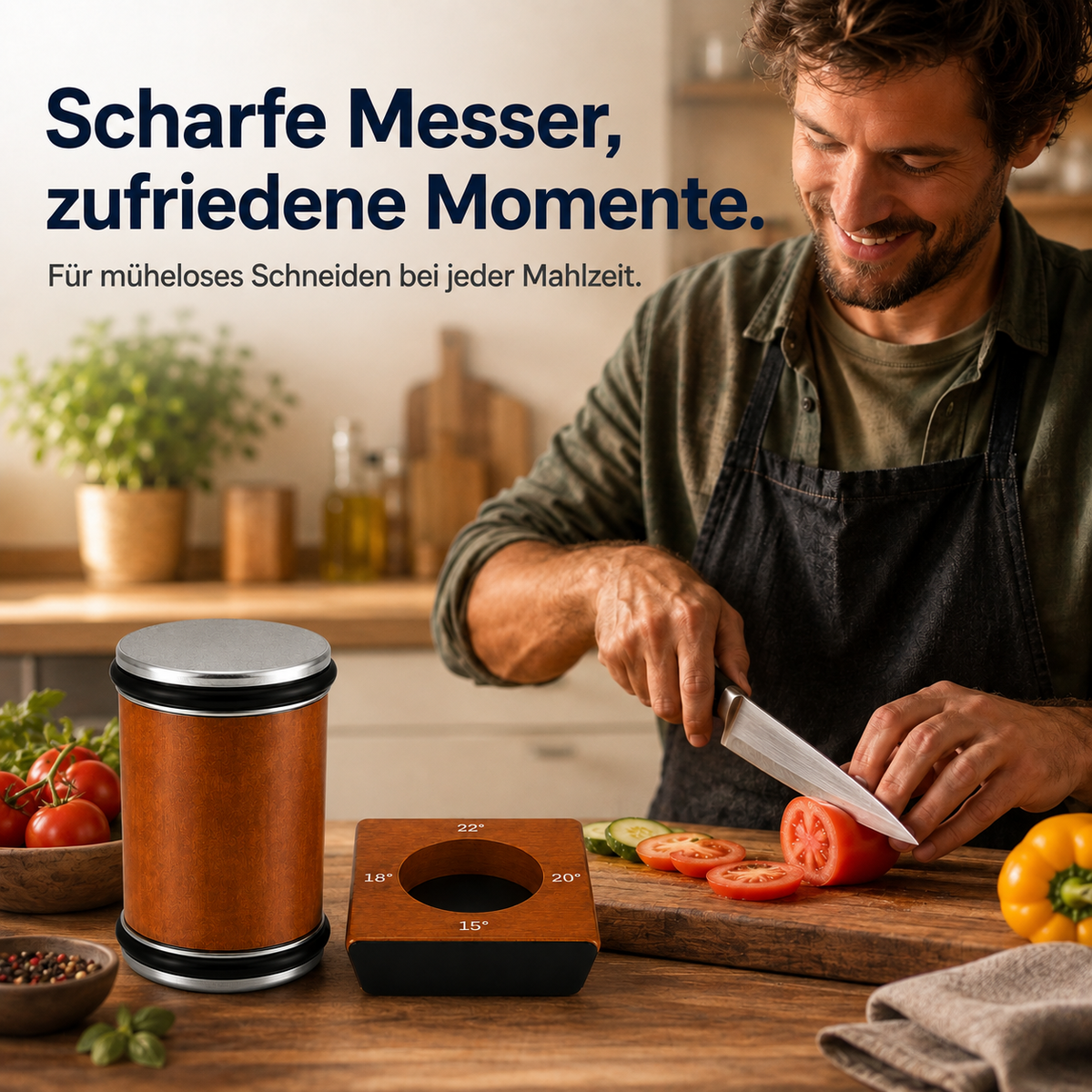 Kantaro – Messerschärfer mit 4 Schleifwinkeln
