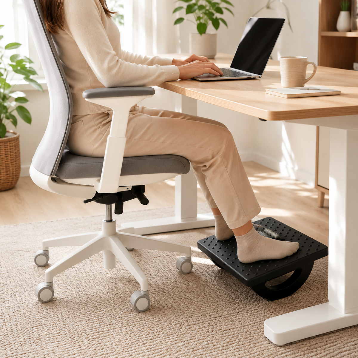 ErgoStep – Fußstütze mit Massage