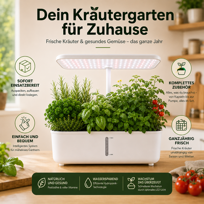 Avena – Hydroponischer WiFi-Indoor-Kräutergarten
