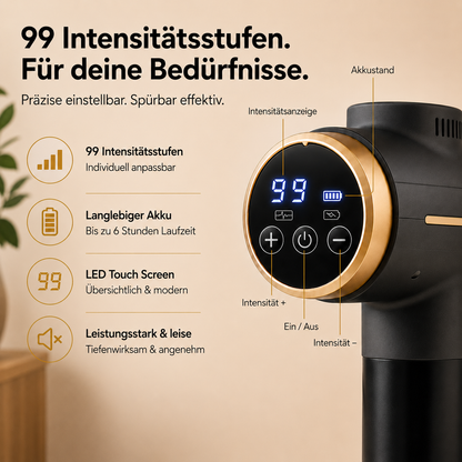 Nuvora – Massagepistole für Tiefenentspannung